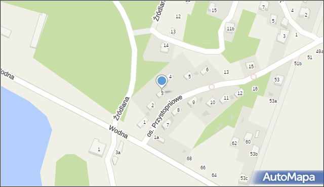 Smardzewice, Osiedle Przystopniowe, 3, mapa Smardzewice