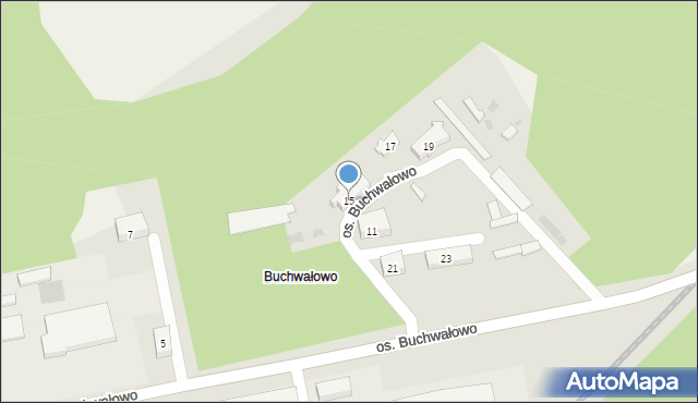 Sokółka, Osiedle Buchwałowo, 15, mapa Sokółka
