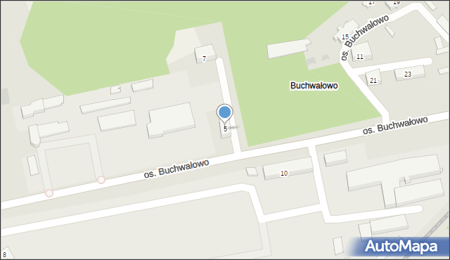 Sokółka, Osiedle Buchwałowo, 5, mapa Sokółka
