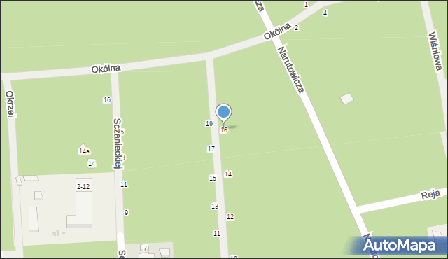 Sokolniki-Las, Oświatowa, 16, mapa Sokolniki-Las