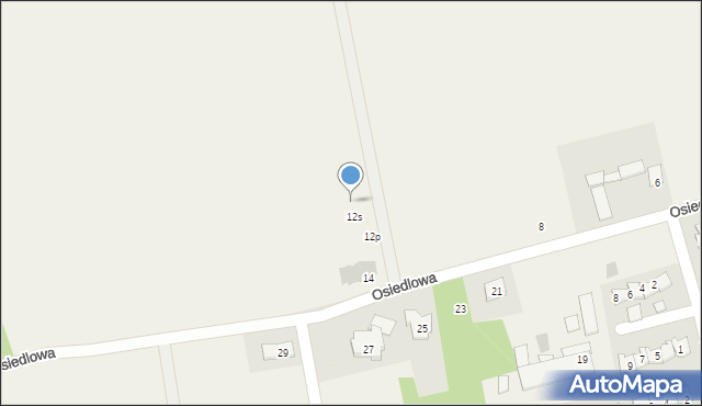 Solniczki, Osiedlowa, 12t, mapa Solniczki