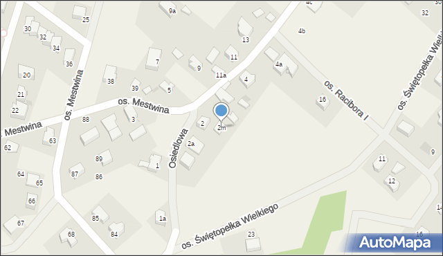 Somonino, Osiedlowa, 2m, mapa Somonino