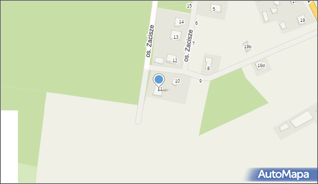 Spychowo, Osiedle Zacisze, 29, mapa Spychowo