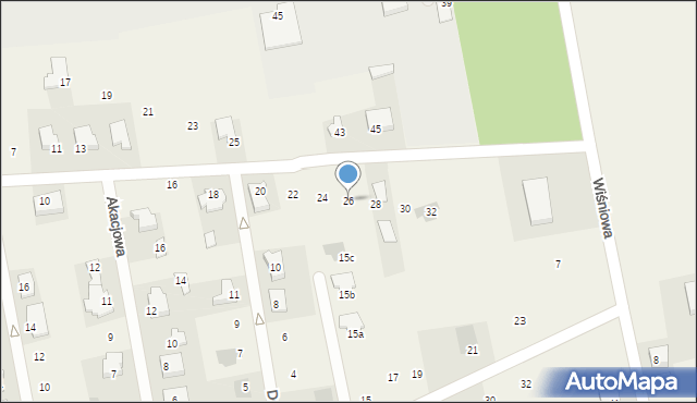Stare Opole, Osiedlowa, 26, mapa Stare Opole