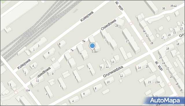 Starogard Gdański, Osiedlowa, 5b, mapa Starogard Gdański