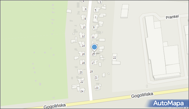Strzelce Opolskie, Osiedle, 15a, mapa Strzelce Opolskie
