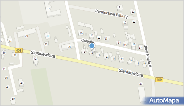 Strzeleczki, Osiedle, 2, mapa Strzeleczki