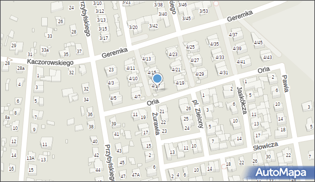 Swarzędz, Osiedle Raczyńskiego Edwarda, 4/18, mapa Swarzędz