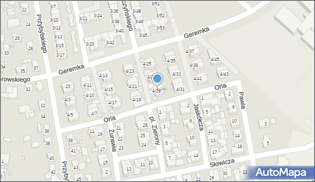 Swarzędz, Osiedle Raczyńskiego Edwarda, 4/29, mapa Swarzędz