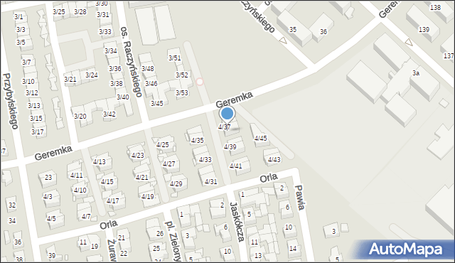 Swarzędz, Osiedle Raczyńskiego Edwarda, 4/38, mapa Swarzędz