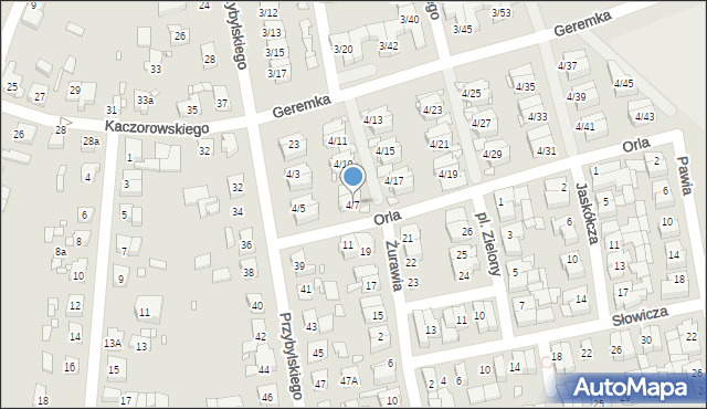 Swarzędz, Osiedle Raczyńskiego Edwarda, 4/7, mapa Swarzędz