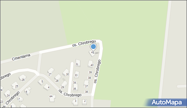 Świdwin, Osiedle Króla Bolesława Chrobrego, 42, mapa Świdwin