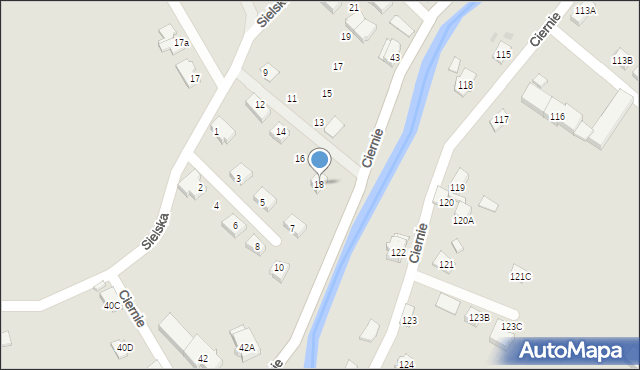 Świebodzice, Osiedle Białe Górki, 18, mapa Świebodzice