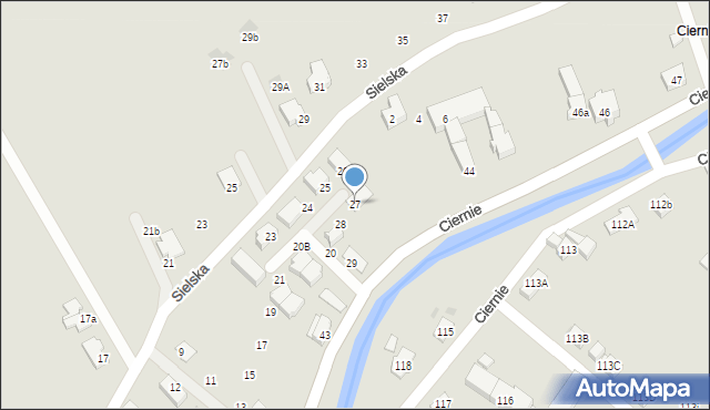 Świebodzice, Osiedle Białe Górki, 27, mapa Świebodzice