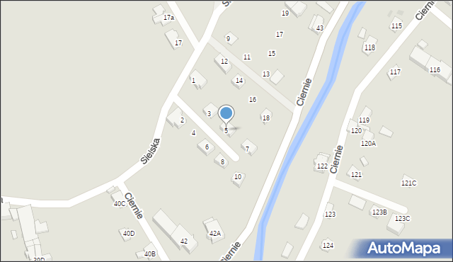 Świebodzice, Osiedle Białe Górki, 5, mapa Świebodzice