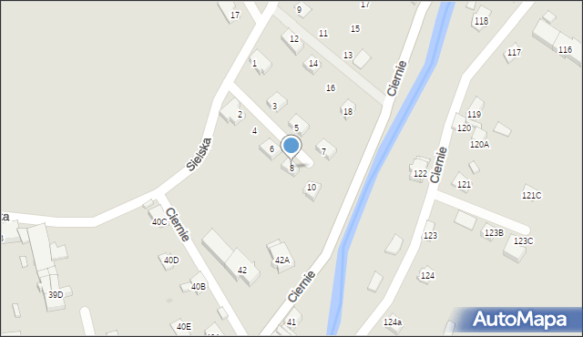 Świebodzice, Osiedle Białe Górki, 8, mapa Świebodzice