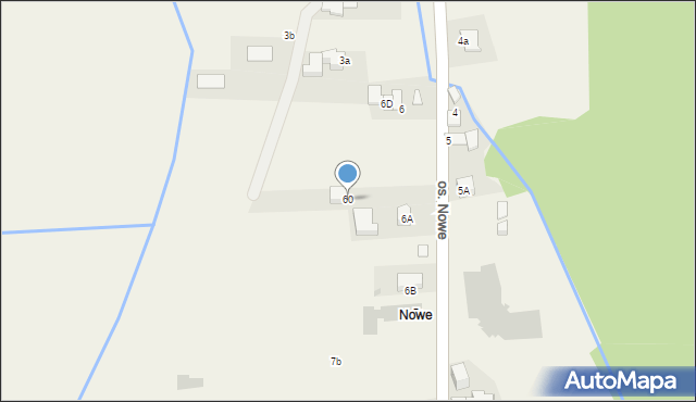 Szaflary, Osiedle Nowe, 6C, mapa Szaflary