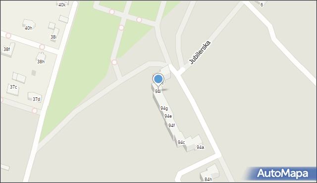 Szczecin, Osiedle Kasztanowe, 94i, mapa Szczecina