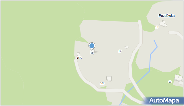 Szczyrk, Osiedle Podmagura, 16, mapa Szczyrk