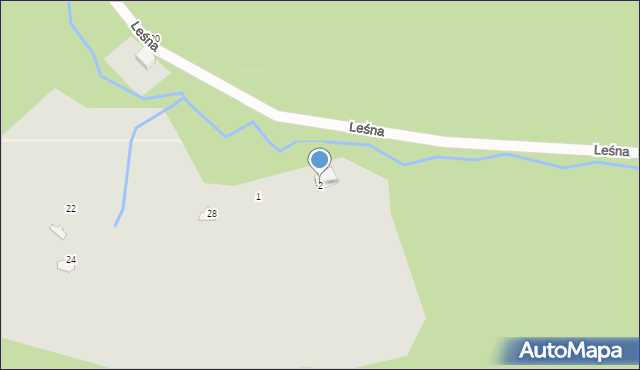 Szczyrk, Osiedle Zapalenica, 2, mapa Szczyrk