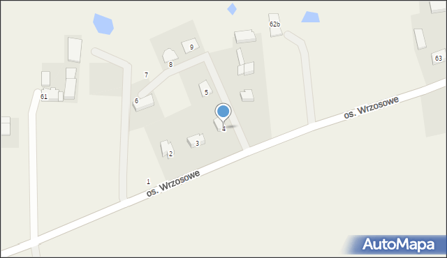 Szczytniki Duchowne, Osiedle Wrzosowe, 4, mapa Szczytniki Duchowne