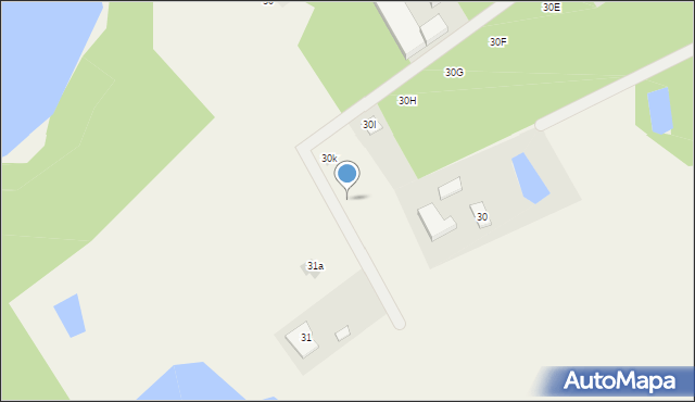 Szteklin, Osiedle Przylesie, 30l, mapa Szteklin