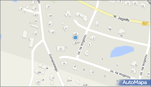 Sztum, Osiedle na Wzgórzu, 10, mapa Sztum