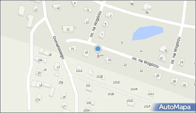 Sztum, Osiedle na Wzgórzu, 18, mapa Sztum