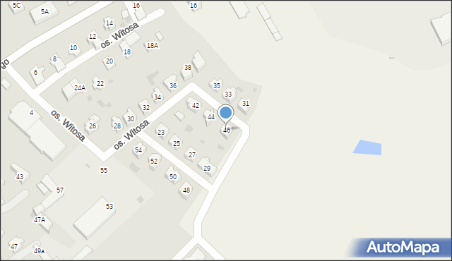 Sztum, Osiedle Witosa Wincentego, 46, mapa Sztum