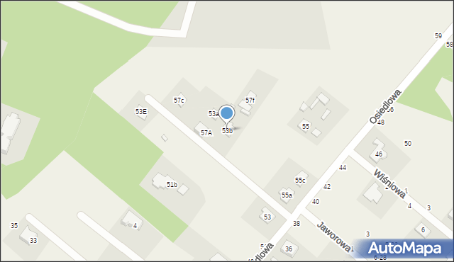 Targówka, Osiedlowa, 53b, mapa Targówka