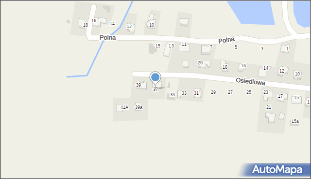 Tomice, Osiedlowa, 37, mapa Tomice