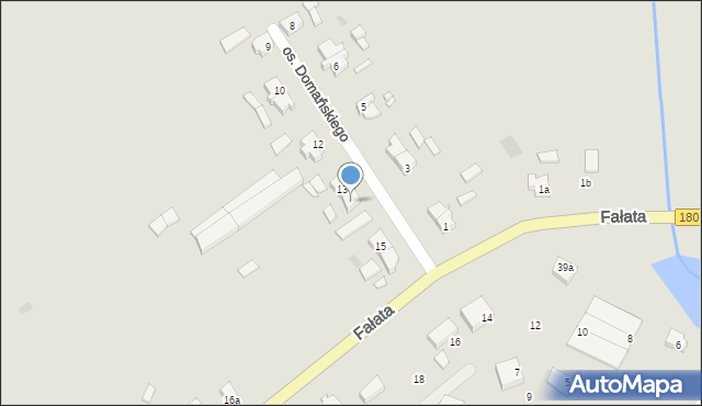 Trzcianka, Osiedle Domańskiego Bolesława, ks., 14, mapa Trzcianka