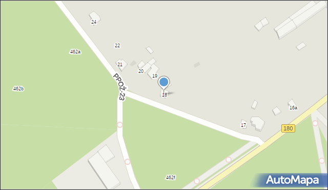 Trzcianka, Osiedle Domańskiego Bolesława, ks., 18, mapa Trzcianka