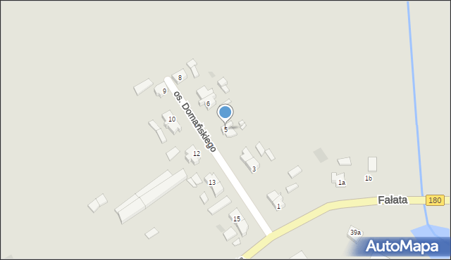 Trzcianka, Osiedle Domańskiego Bolesława, ks., 5, mapa Trzcianka