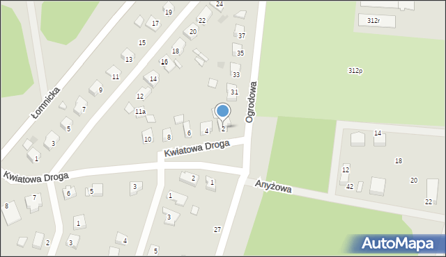 Trzcianka, Osiedle Modrzewiowe, 2, mapa Trzcianka