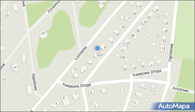 Trzcianka, Osiedle Modrzewiowe, 7, mapa Trzcianka