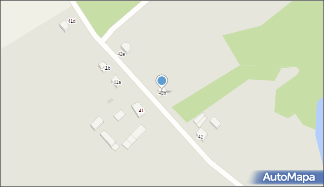 Trzcianka, Osiedle Obotryckie, 42b, mapa Trzcianka