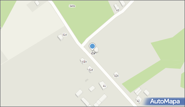 Trzcianka, Osiedle Obotryckie, 42e, mapa Trzcianka