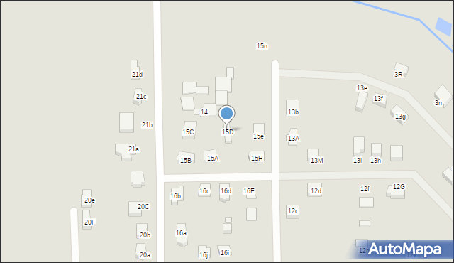 Trzcianka, Osiedle Stanisława Augusta Poniatowskiego, 15D, mapa Trzcianka