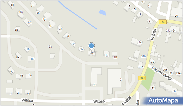 Trzcianka, Osiedle Stanisława Augusta Poniatowskiego, 3a, mapa Trzcianka