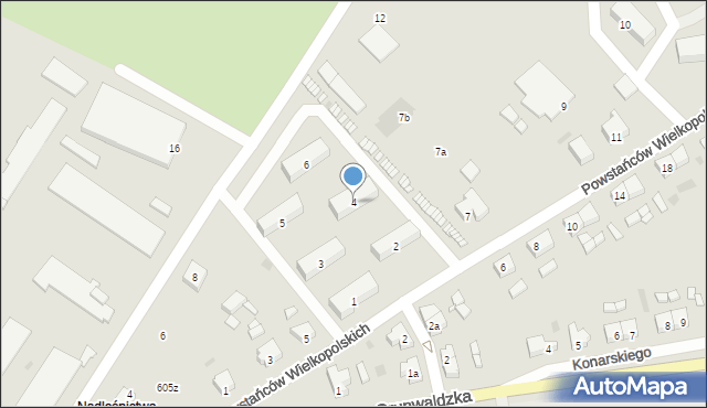 Trzcianka, Osiedle XXX-lecia, 4, mapa Trzcianka