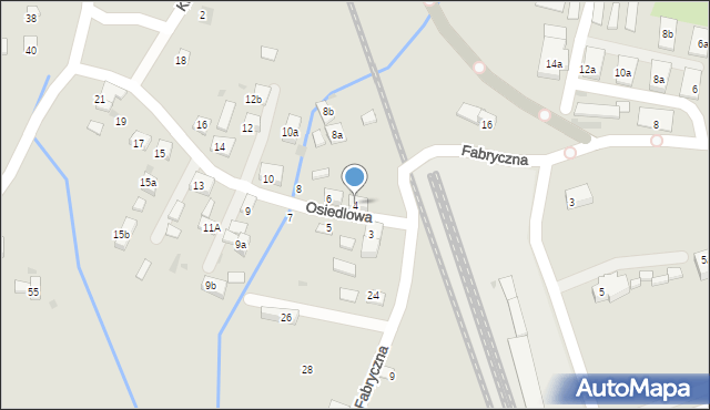 Trzebinia, Osiedlowa, 4, mapa Trzebinia