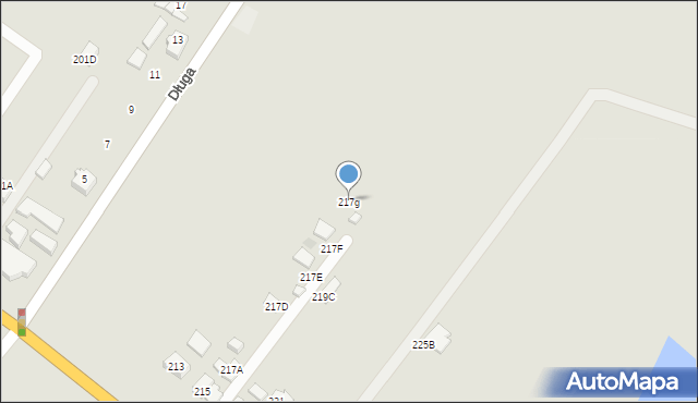 Tychy, Oświęcimska, 217g, mapa Tychów