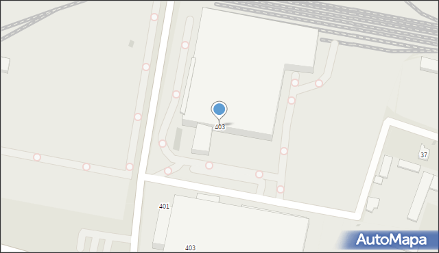 Tychy, Oświęcimska, 403, mapa Tychów