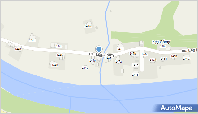 Tylmanowa, Osiedle Brzegi, 144f, mapa Tylmanowa