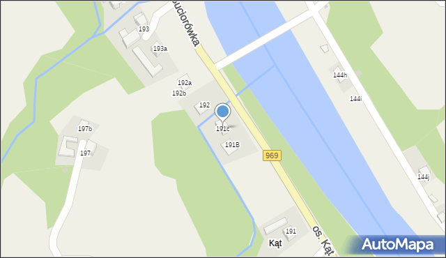 Tylmanowa, Osiedle Brzegi, 191c, mapa Tylmanowa
