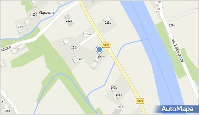 Tylmanowa, Osiedle Buciorówka, 196c, mapa Tylmanowa