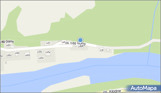 Tylmanowa, Osiedle Łęg Górny, 146F, mapa Tylmanowa