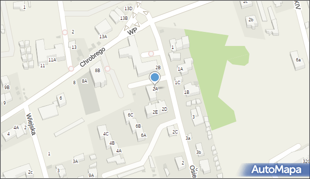 Ustronie Morskie, Osiedlowa, 2A, mapa Ustronie Morskie