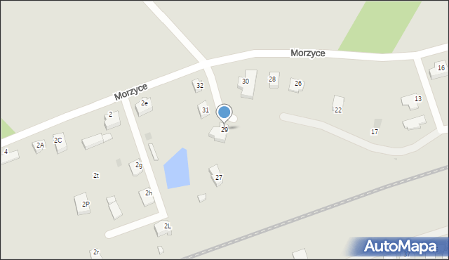 Wałcz, Osiedle Nowe Morzyce, 29, mapa Wałcz